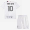 Officiële Voetbalshirt + Korte Broek AC Milan Rafael Leao 10 Uit 2023-24 - Kids